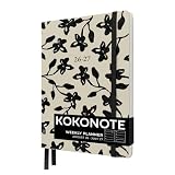Kokonote Agenda 2026 2027 Semana Vista pequeña Midnight