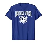 BYU Cougars Cosmo Mascot Blue Officially Licensed T-Shirt
