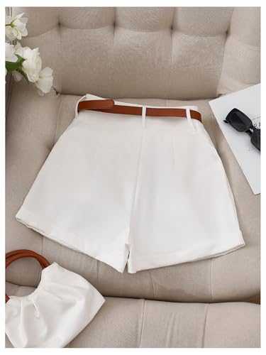 Short d'été décontracté à jambe large pour femme Floerns