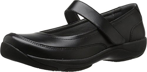 Dansko Women's Edith Mary Jane Flat, Black Leather, 42 Eu/11.5-12 M Us #TOP17