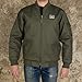 Ben Davis Men's Quilted Lined Bomber Jacket (Syles 314, 315, 318) (Olive, 3X-Large)