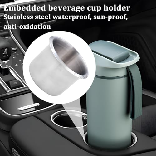 Portavasos para carro de acero inoxidable Sandfren miniatura 5