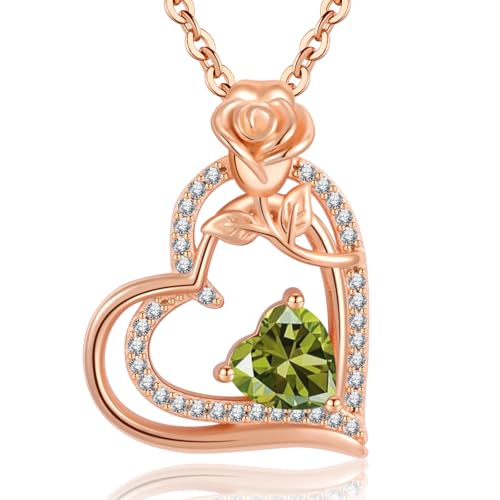 Collier Coeur Argent 925 et Or Rose : l'excellence de la bijouterie fleurie