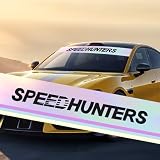 ramuel Adesivo per parabrezza anteriore auto Sport Racing Viny (velocità, multicolore)