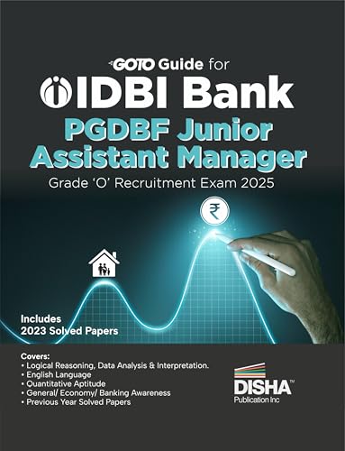 Disha GoTo Guide for IDBI Bank PGDBF Junior Assistant Manager Gra...