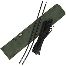 DNA Leisure NGT Carp Fishing Tackle Glow in Dark Tips CNC Distance Marker Sticks 12ft String & Case