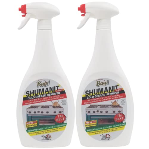 Shumanit Bagi Cold Grease Remover -Kosher For Passover 26.4 Fl Oz (2 Pack)