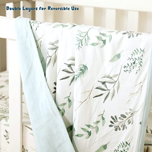Image of GRSSDER Baby Blankets Super Soft Jersey Knit Swaddle Blanket for Baby Girls and Boys, Stretchy Breathable Double Layer Receiving Blankets 34 x 44 Extra Large