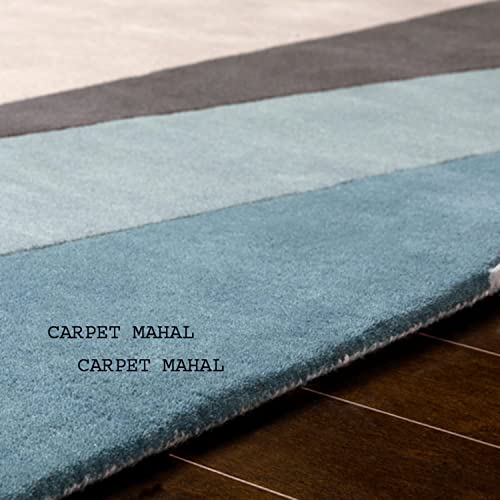 Image of Carpet Mahal Export Quality Handmade Tuffted Pure Woollen Carpet for Living Room Bedroom Size 12 x 18 feet (360X540 Cm) Color-Multi