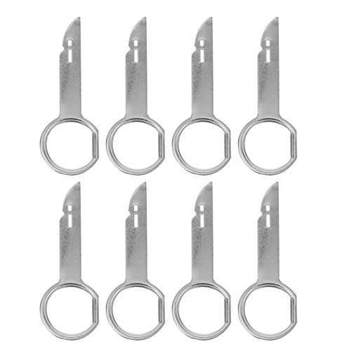 FAVOMOTO 8Pcs Ferramenta de Remoção de Rádio de Carro Key Media Player Release Keys Pin Ferramenta d