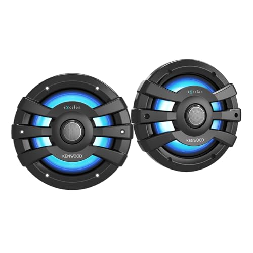 Enceintes Kenwood XM77BL pour remplacer des haut-parleurs usés par le sel et l'humidité