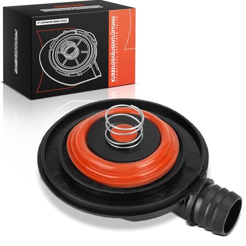 Frankberg Crankcase Oil Breather Crankcase Breather Valve Compatible with A3 8L1 A3 Cabriolet 8P7 Fabia I 6Y2 Octavi.a II 1Z3 B.o.r.a 1J2 Golf IV 1J1 Passa.t 3C2 Replace# 038103469AD