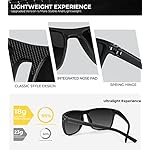 KALIYADI Polarized Sunglasses for Men, Lightweight Sun Glasses with UV Protection for Driving Fishing Golf - Image 5