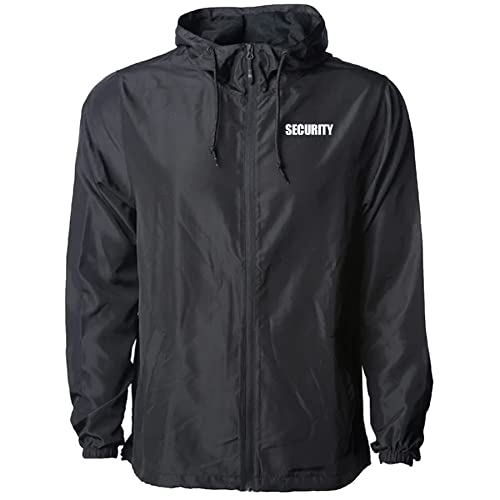 FTD Apparel Men's Lightweight Windbreaker Security Jacket with Lanyard2