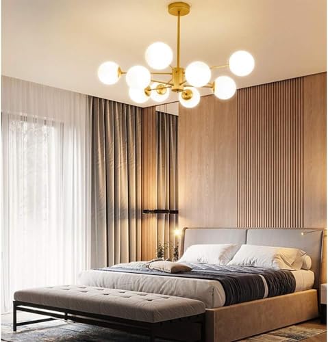 Lustre spoutnik hauteur réglable solution éclairage salon sans éblouissement - 6