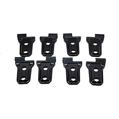 Sangmei Tampa da dobradiça da guarnição da porta compatível com Jeep Wrangler JL 2018 4 portas CV#