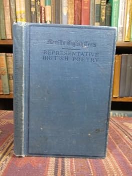 Hardcover Representative British Poetry Book