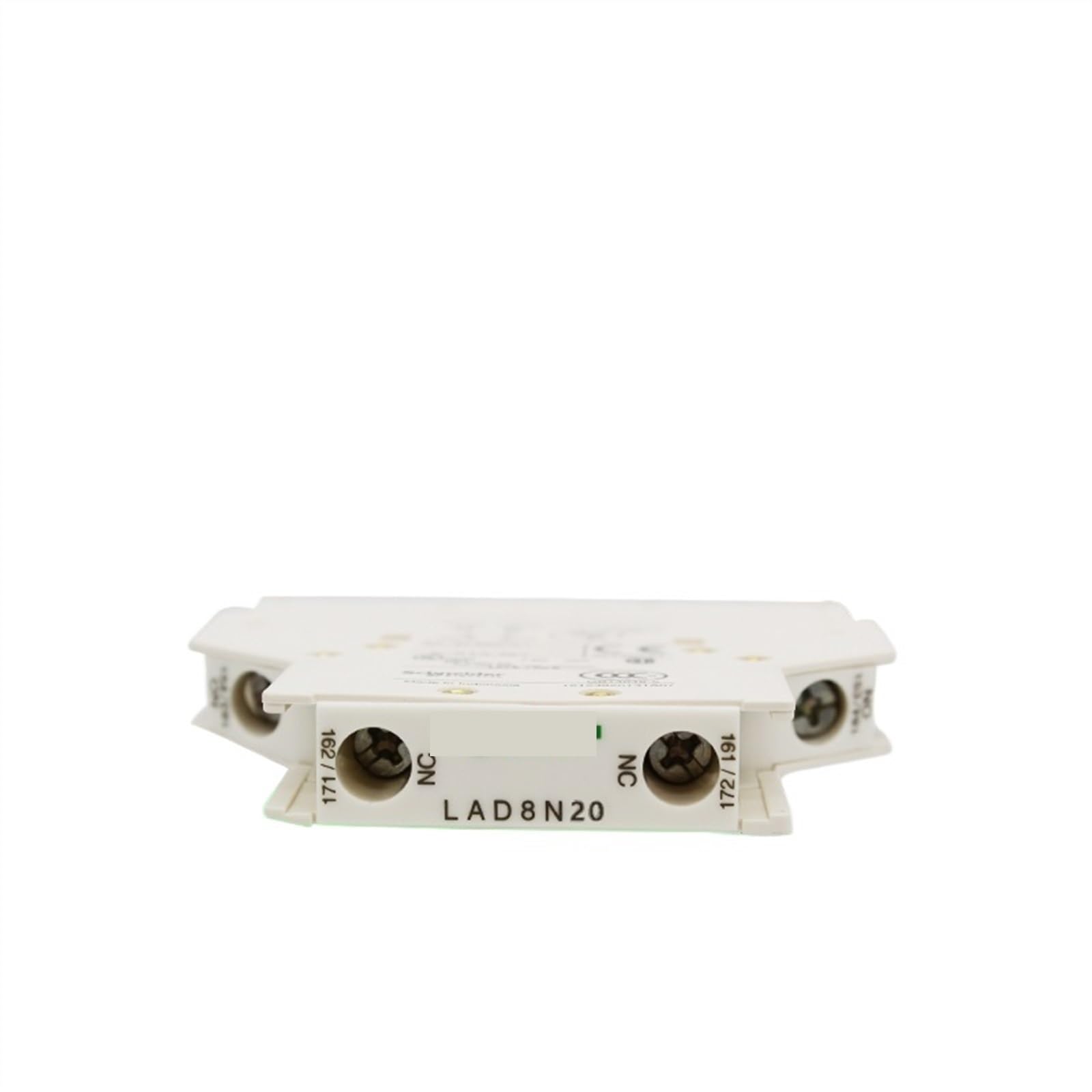 PWQBABJWL Contactor Auxiliary Contact momentary Action Two Normally Open Side Mount LAD8N20C