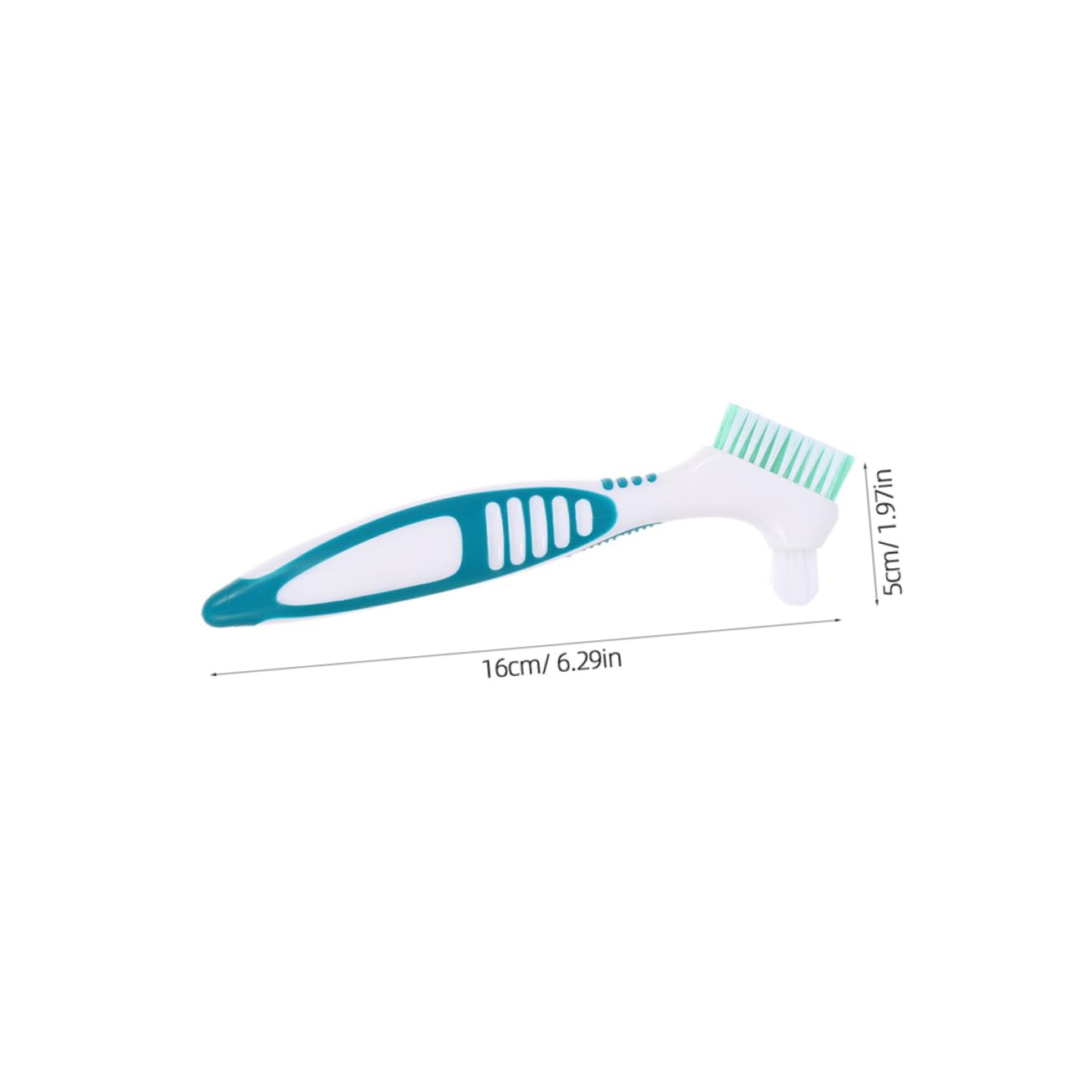CALLARON 16pezzi Spazzole Per Dentiere Per Per Rimuovere Residui Morbide e Delicate Su e Gengive Colori
