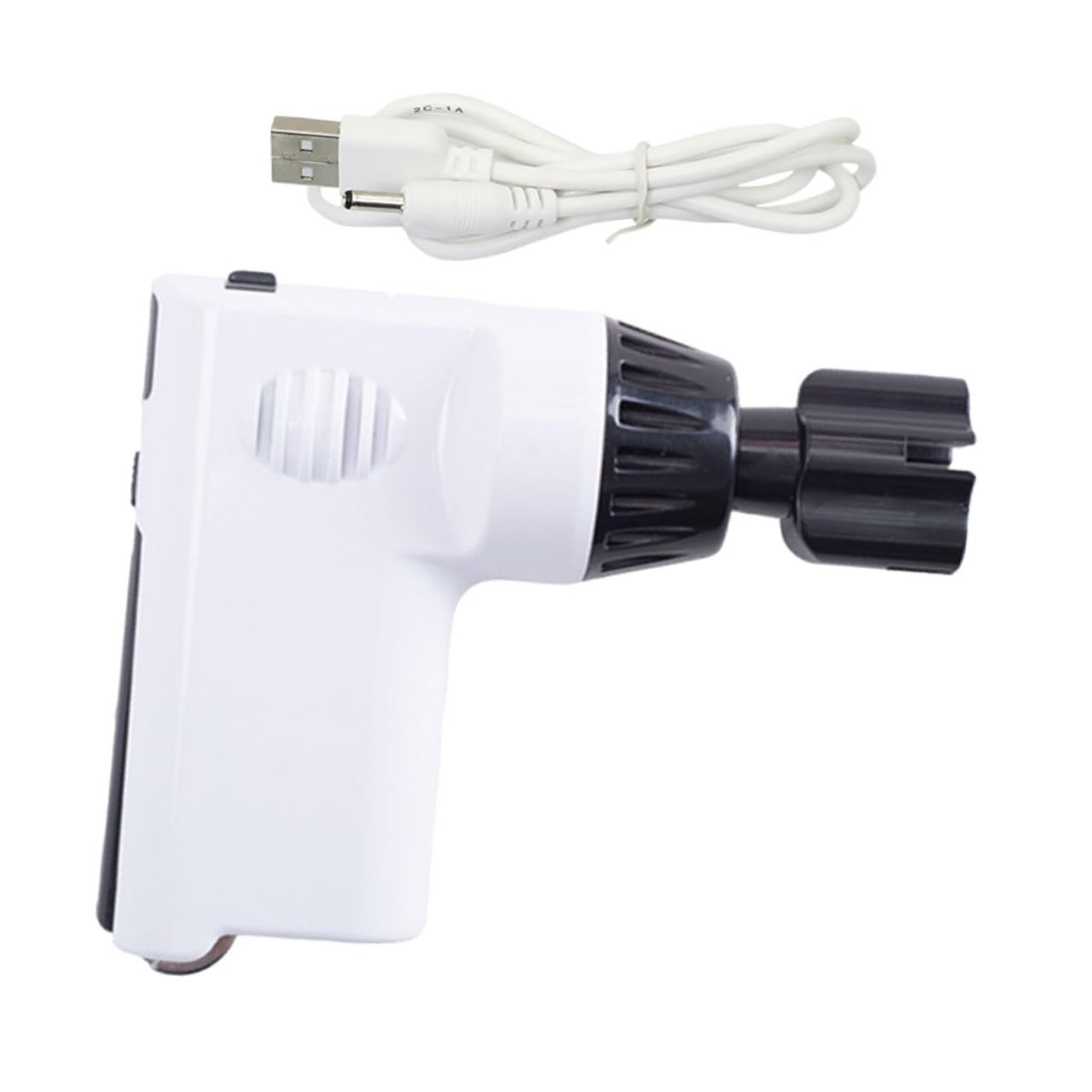Avvolgicorde Elettrico Multifunzione per Chitarra Bianco Abs | Chitarra Folk e Classica, Accessorio per Avvolgimento Corde, Strumento di Riparazione