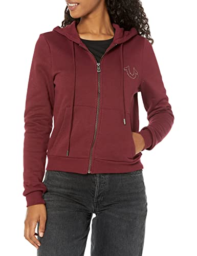 Sweatshirt femme True Religion TR Alumni : le sweat à capuche coupe classique sportswear