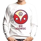 Mercancía oficial Volkswagen Be Iconic Type 2 Camper Logo Men\'s Sweatshirt