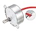uxcell Electric Synchronous Motor - Turntable Motor AC 12V 50-60Hz CCW/CW 4W 5-6RPM
