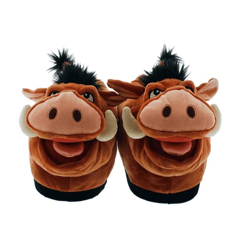 Image of Happy Feet Slippers Officially Licensed Disney and Pixar Character, Figural Slippers for Men, Women, Kids, As Seen on Shark Tank