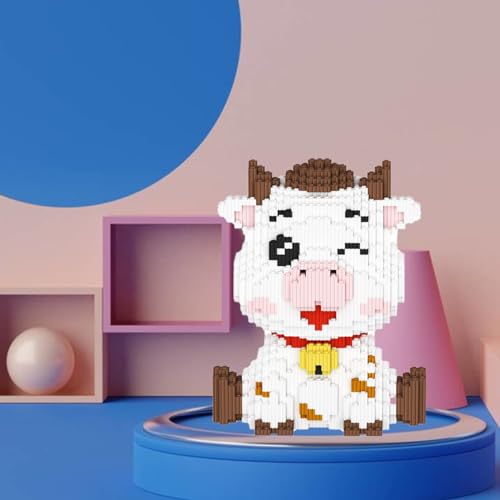 Dairy Cattle Micro Building Blocks Set(1983PCS) Gift for Adults and Kids