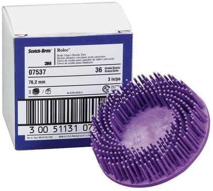 Scotch-Brite Body Mans Bristle Disc, 3 in, PK3