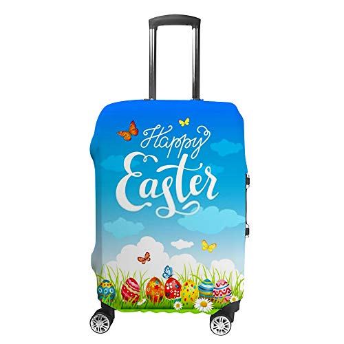 Housse de voyage bleu ciel CHEHONG lavable pour protéger votre valise durant les vacances de Pâques
