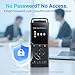 144GB Digital Voice Recorder with Playback: Voice Activated Recorder for Lectures Meetings Interviews - MECHEN 3072Kbps Dictaphone Recording Device Tape Recorder Portable Mini, Audio Recorder with MP3