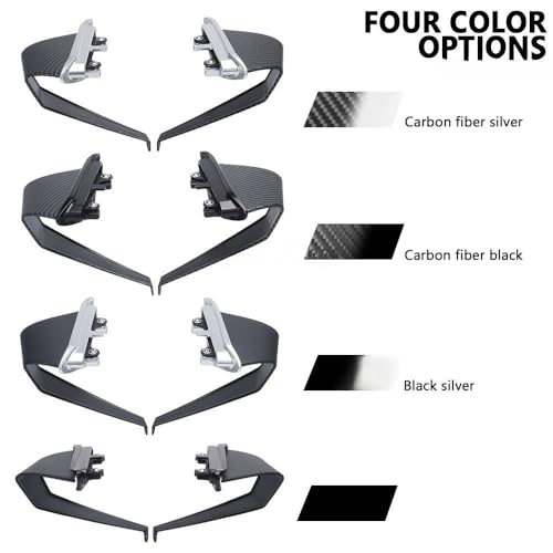 Kit d'ailerons latéraux moto carénage ailes pour Monster 950 Plus et 937 SP - 2