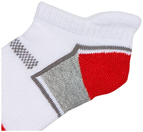 Fruit of the Loom Boys' Everyday Active Cushioned Low Cut Tab Socks 6 Pair3