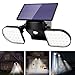 OUSFOT Luz Solar Exterior 56 LED Foco Solar con Sensor de Movimiento...