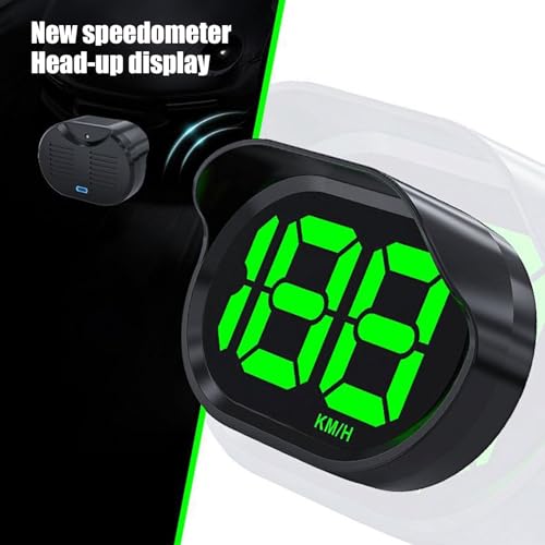 Visor de cabeça para cima do carro, velocímetro digital para carro | HUD Head Up Display Projector,M