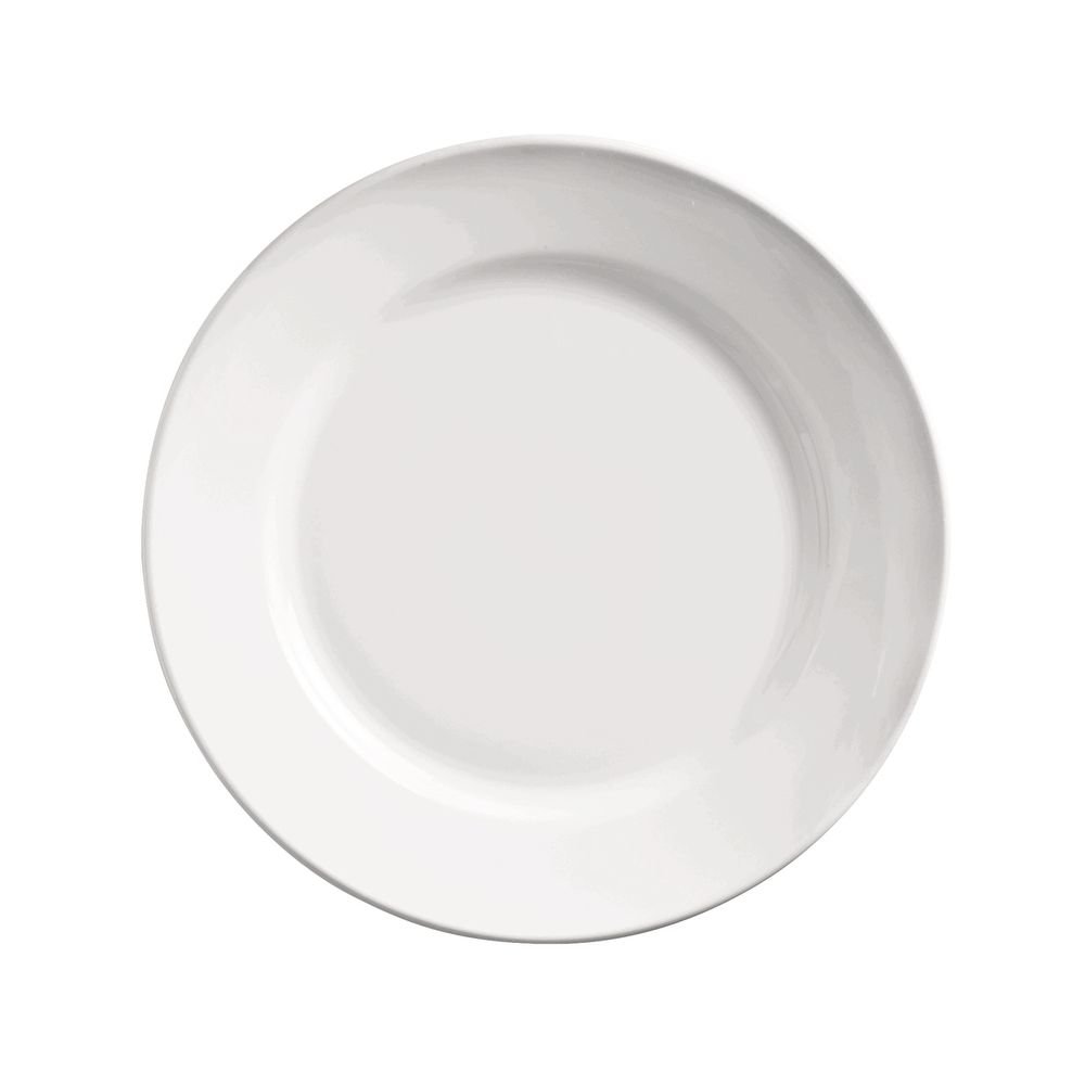 World Tableware840-440R-11 Porcelana 11 Wide Rim Plate - 12 / CS