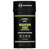 Barrel and Oak - Aluminum-Free Deodorant, Deodorant for Men, Essential Oil-Based Scent, 24-Hour Odor...