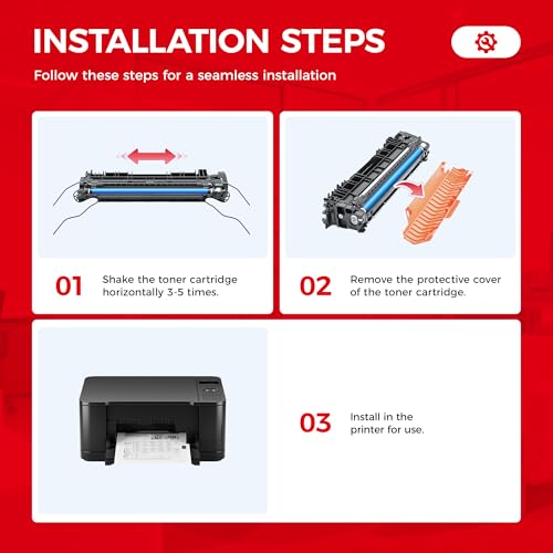 Image of 659A Toner Cartridge 4-Pack Replacement for HP 659A W2010A W2011A W2012A W2013A 659X Compatible with HP Color LaserJet Enterprise MFP M776dn M856dn M856x M776z M776zs Printer Black Cyan Magenta Yellow