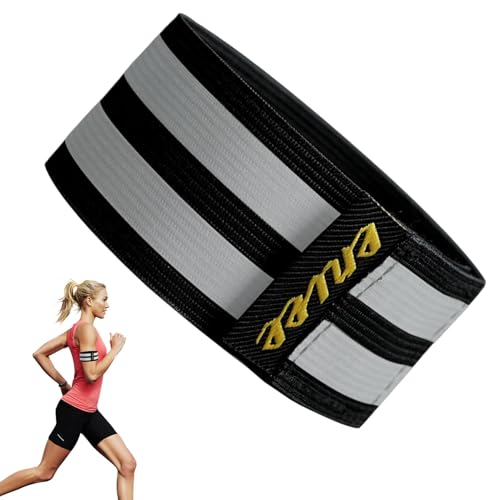 Bracciali riflettenti: bande di sicurezza riflettenti luminose per attività all'aperto, regolabili e confortevoli, ideali per corsa, ciclismo e camminate, durevoli e resistenti alla