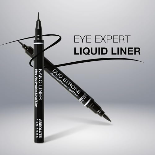 Absolute New York Double Trouble Liner Super Slim Angled Tip Double Ended Liner