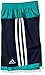 adidas Little Boys' Athletic Short, Dark Indigo Base, 7X