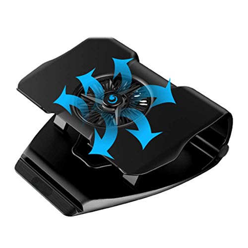 Multifunktions-Laptop-hängende Halterung mit leistungsstarkem Kühlfächer und 6 höhenverstellbaren Notebook-Basispads, kompatibel mit einem