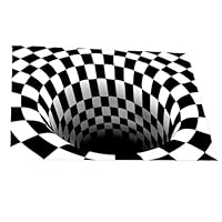 Hyack トリックアート 錯視 3d マット 玄関マット カーペット ラグ トリックアートマット [並行輸入品]