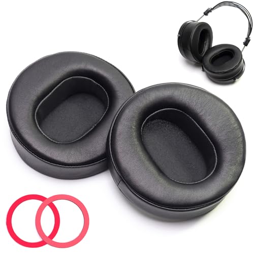 Voarmaks Sheepskin Ear Pads Foam Cushion Compatible with Audeze LCD2 LCD3 LCD4Z LCD-XC MX4 Headphones (Sheepskin Leather)