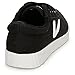 TRETORN Nyliteplus Canvas Sneakers Women's Lace-Up Casual Tennis Shoes Classic Vintage Style, Black/White, 9 Wide