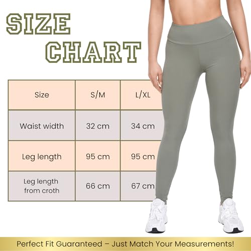 SOFTSAIL Women’s High-Waisted Ribbed Leggings Push-Up Stretchy Yoga Pants for Gym & Workout Tummy Control Activewear, Breathable & Comfortable, Sizes S-XL - Image 6