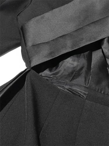 Women's Sexy Waist-Baring Suit Jacket, Loose V-Neck Solid Color Professional Suit Jacket4