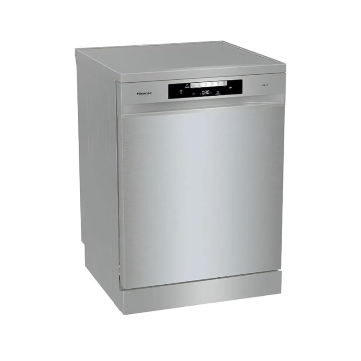 HISENSE HS643C90X Lave-​vaisselle, 16 couvercles, 6 programmes, 3 paniers, gris C