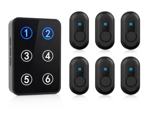 Amazon.co.jp: DAYTECH ナースコール 家庭用 LED番号表示 ワイヤレス